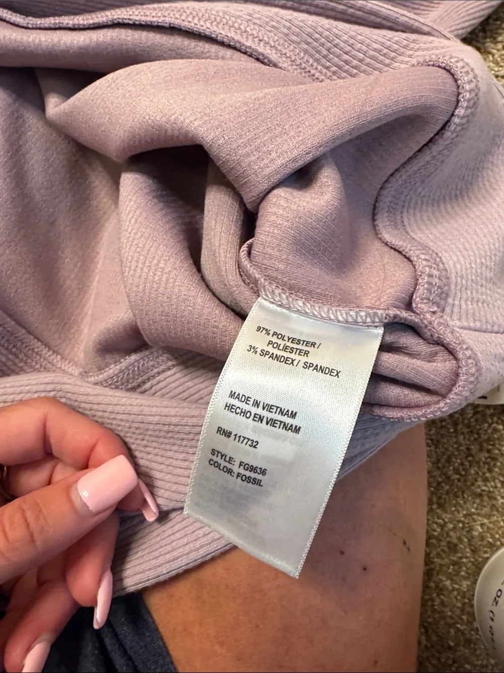 NEW Gerry Lavender Funnel Neck Women’s Sweater/sweatshirt SZ MD cozy top